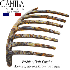 Camila Paris in-hair side view demonstrating stable hold for twists and up-dos
