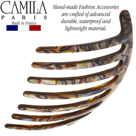 Camila Paris styled with an evening outfit illustrating formal occasion use