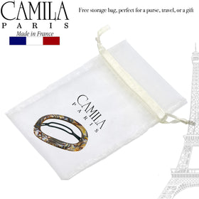Camila Paris side profile revealing curved shape for comfortable, secure wear