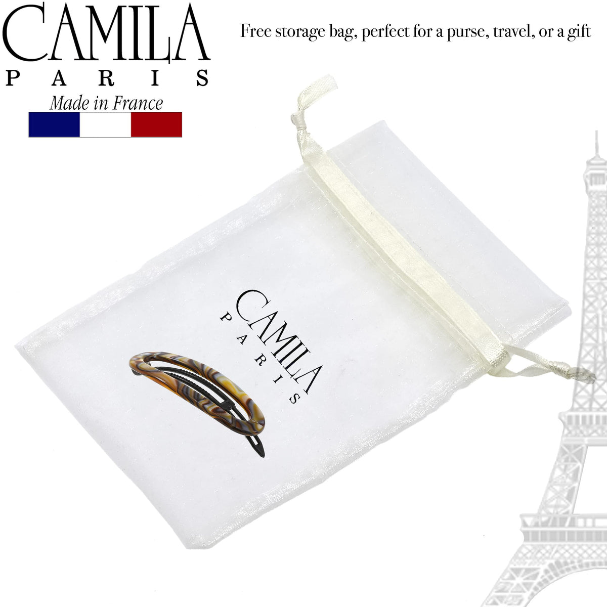 Camila Paris held in hand to show true size and easy everyday use
