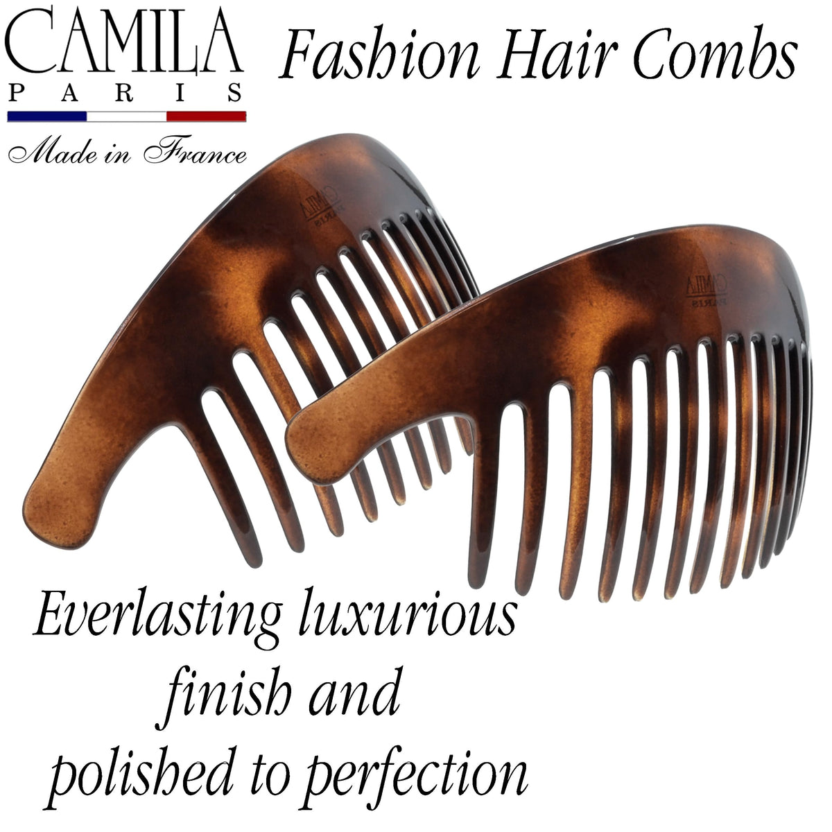 Camila Paris combs in a French twist updo offering polished event-ready style