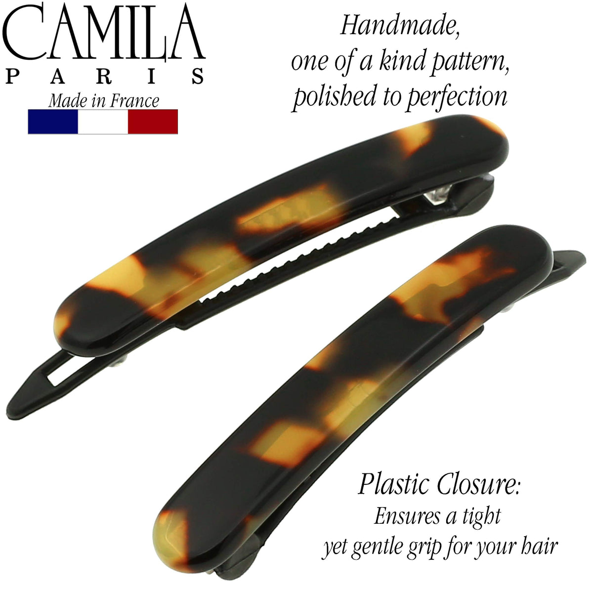 Camila Paris polished finish reflecting light for refined appearance