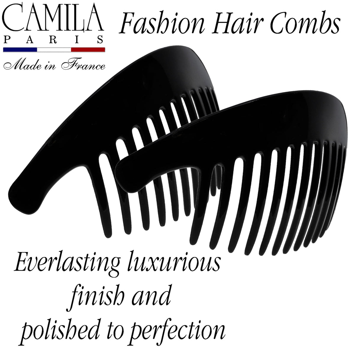 Camila Paris side angle displaying curved shape that fits head contour