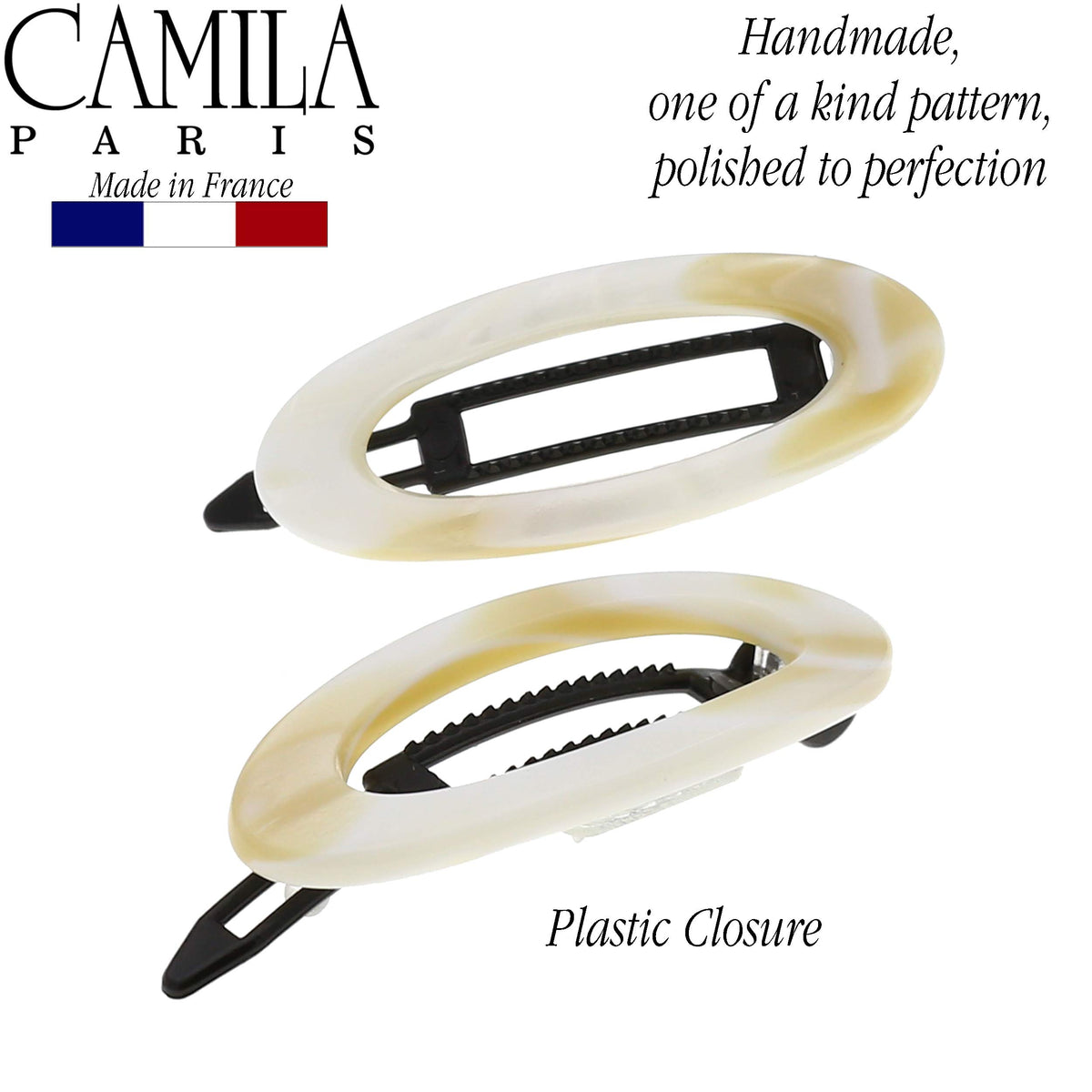 Camila Paris size comparison beside ruler showing compact 2-inch practical fit