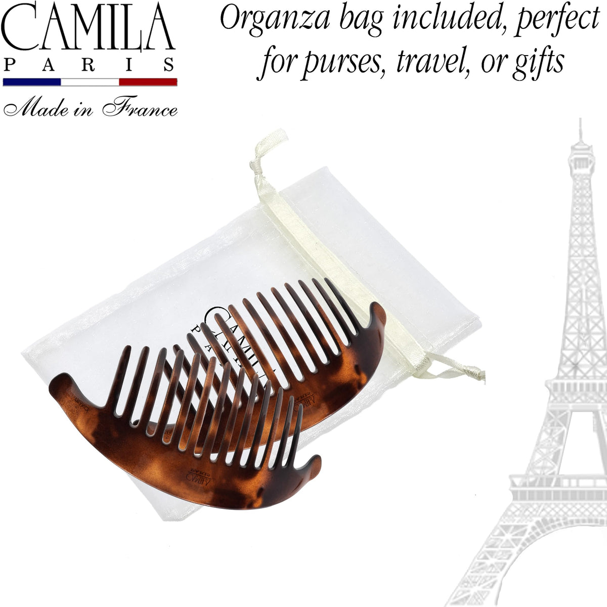 Camila Paris texture and polish detail highlighting smooth teeth and gentle glide