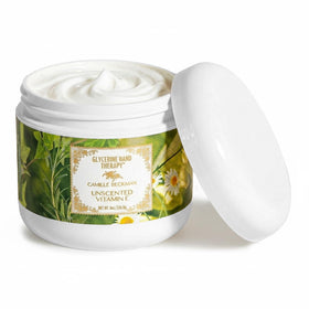 Camille Beckman front packaging unscented 8 oz showing tube benefit hydration