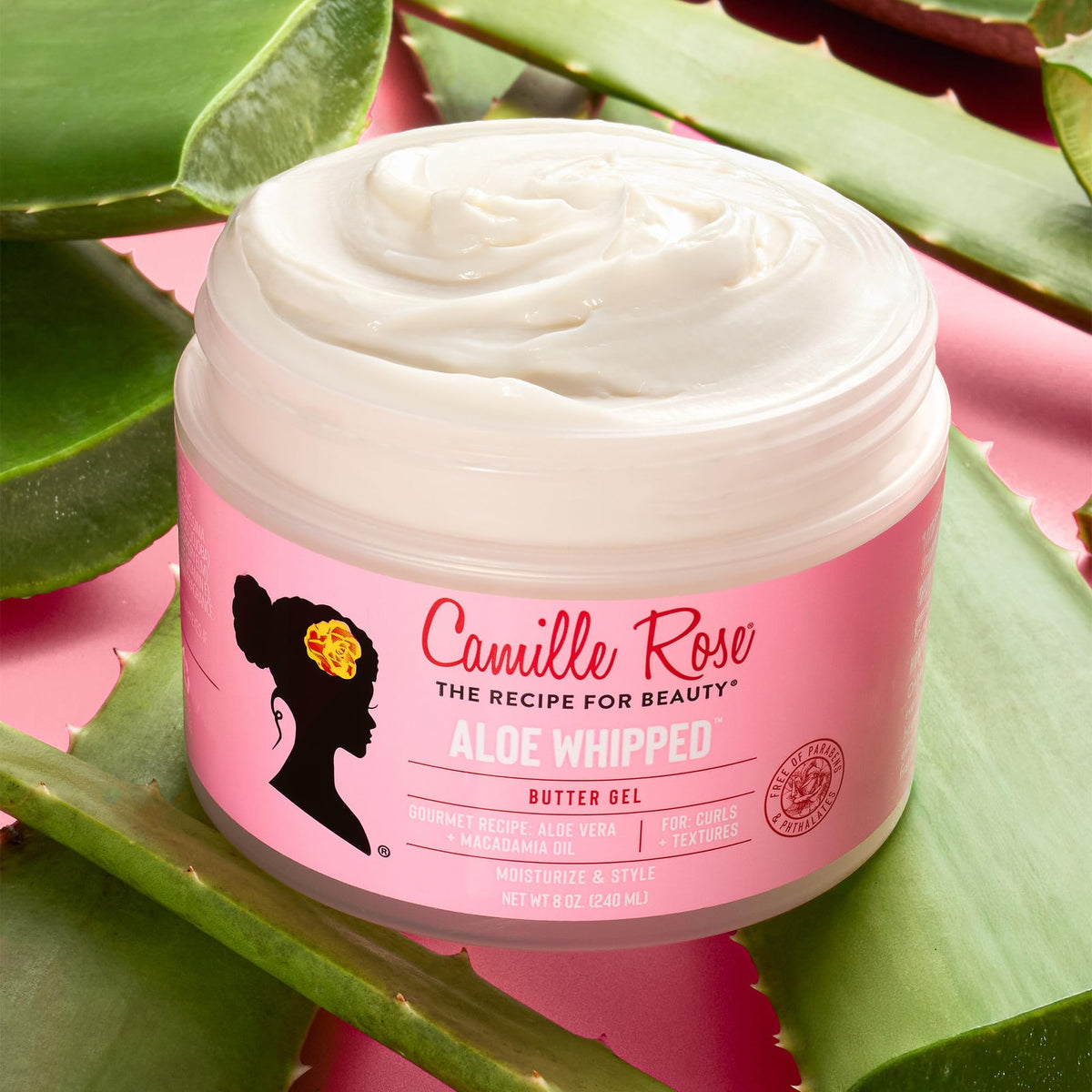Camille Rose gel on palm ready for application to evenly distribute