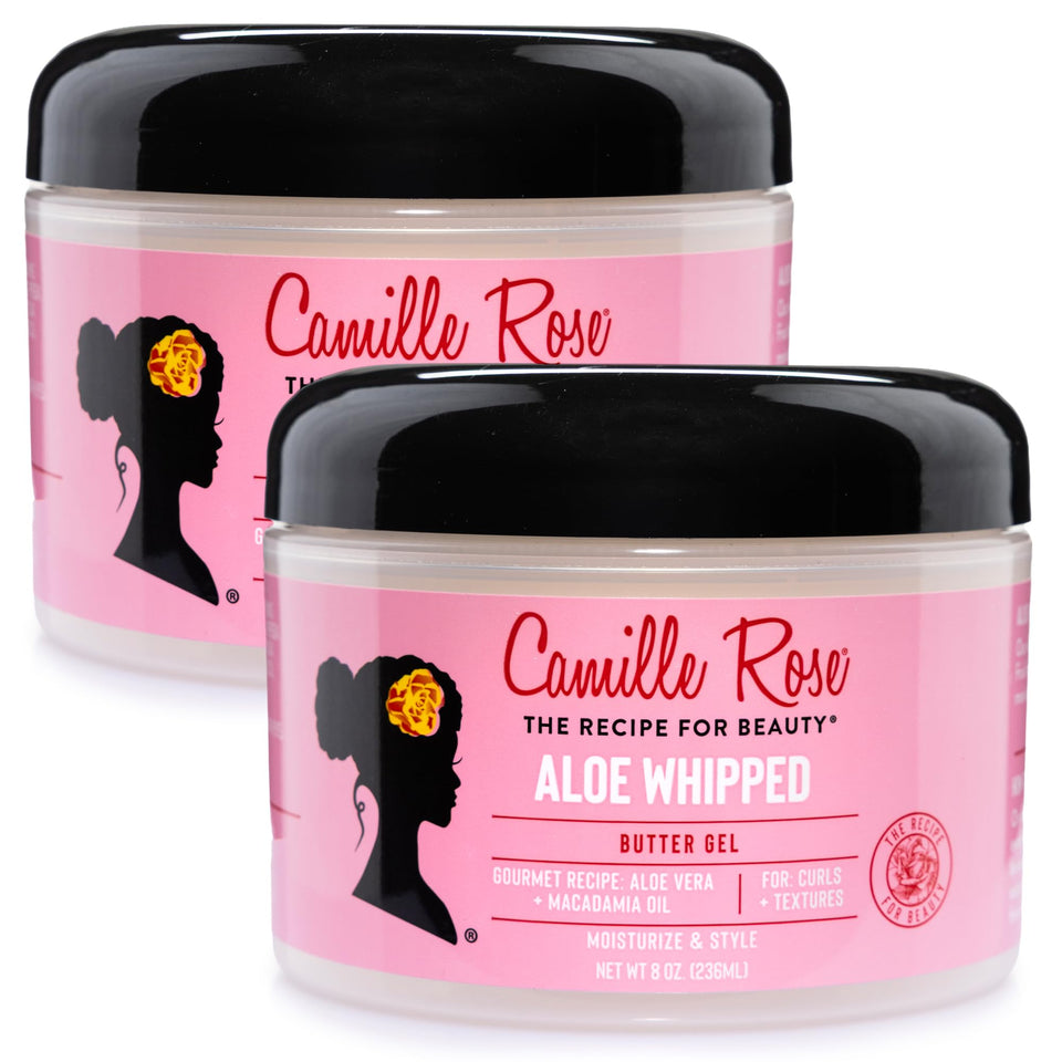 Camille Rose front packaging showing product name and benefits for styling