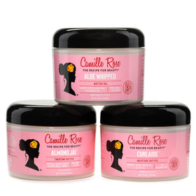 Camille Rose Curlaide applied in a twist-out hairstyle to define curls and reduce frizz