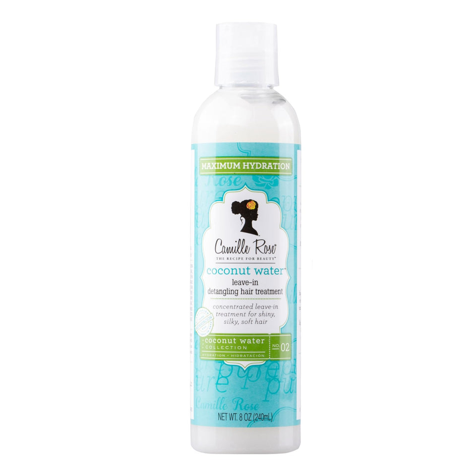 Camille Rose front packaging showing bottle and clean design benefit: clear product identification