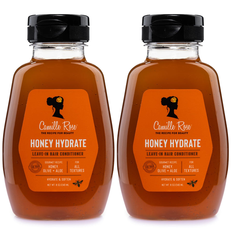 Camille Rose bottle front view showing label and benefits