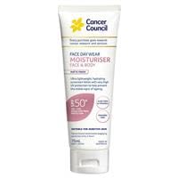 Cancer Council Face Daywear texture closeup showing invisible finish and quick absorption