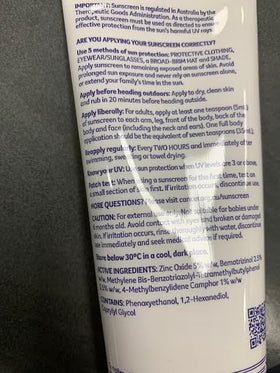 Cancer Council 110 ml tube alongside a travel bag showing portable sun protection