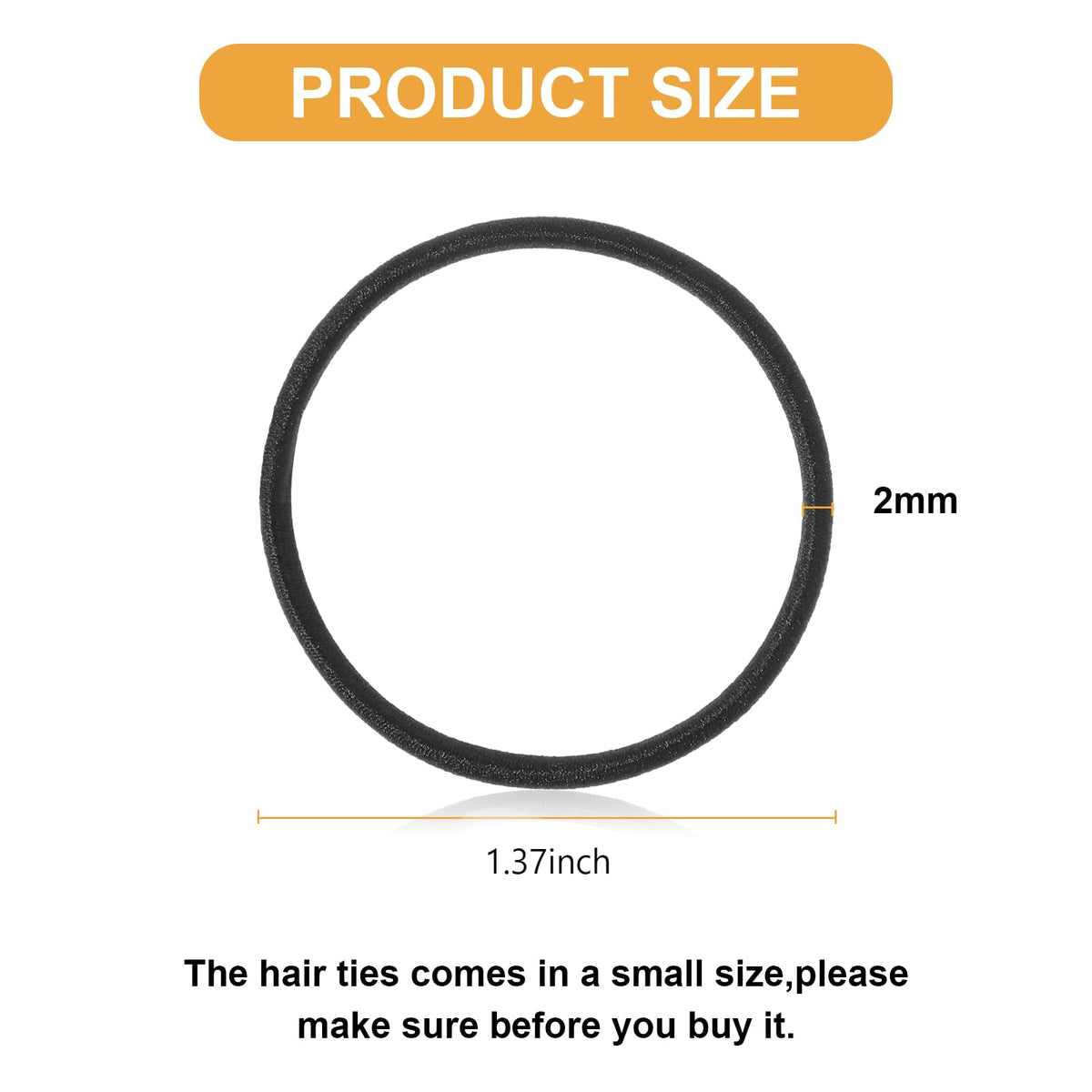 Canlierr single elastic beside coin for scale and easy size verification