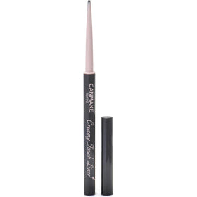CANMAKE eyeliner front packaging showing slim pen and deep black shade benefit long wear
