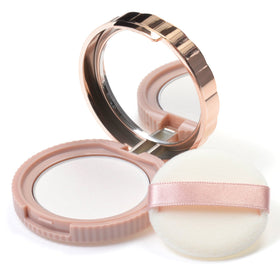 CANMAKE compact front view showing sleek packaging and portable size benefit