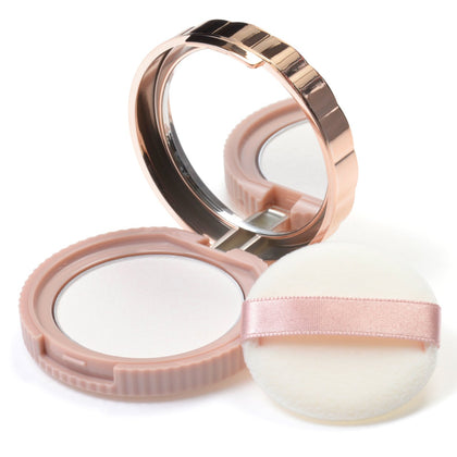 CANMAKE compact front view showing sleek packaging and portable size benefit
