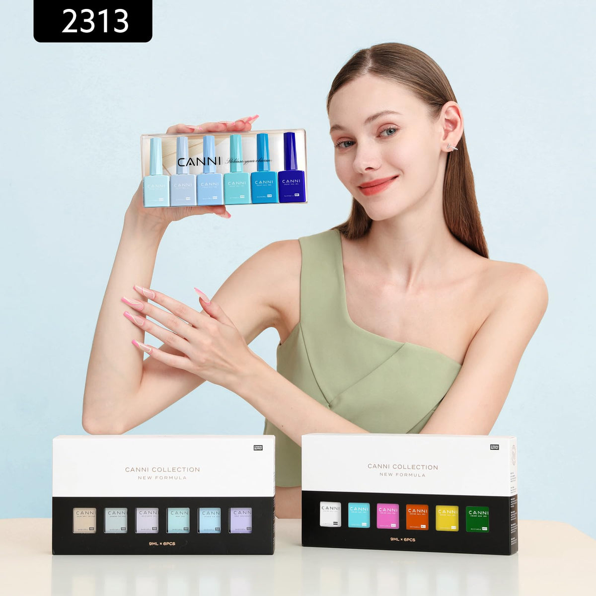 CANNI at-home manicure setup showing easy DIY tools and quick salon-quality outcome