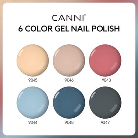 CANNI bottles color-coded for instant shade recognition and speed