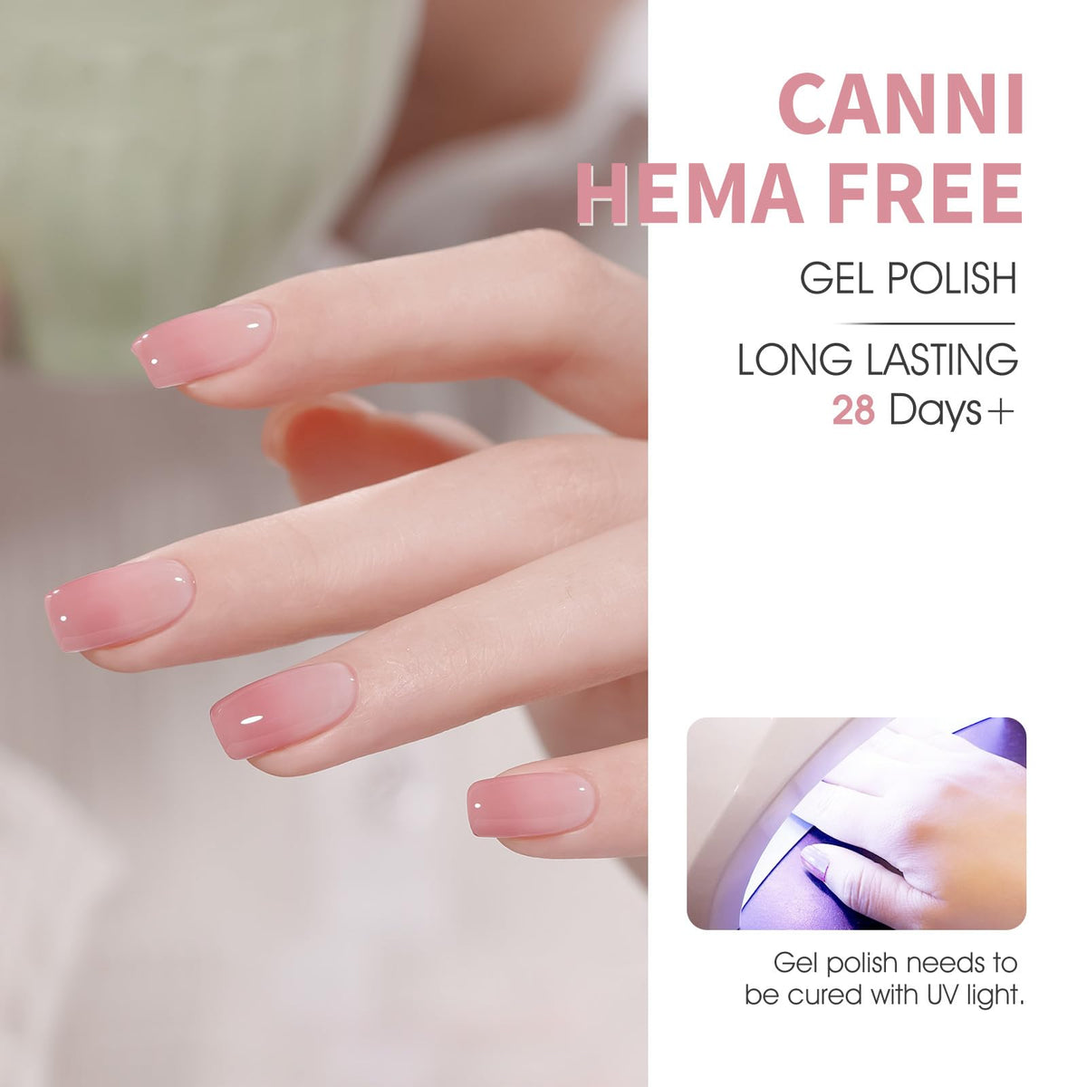 CANNI bottle label and cap detail ensuring accurate color identification