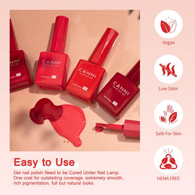 CANNI label detail on bottle highlighting Hema-free formula and safety-focused benefit