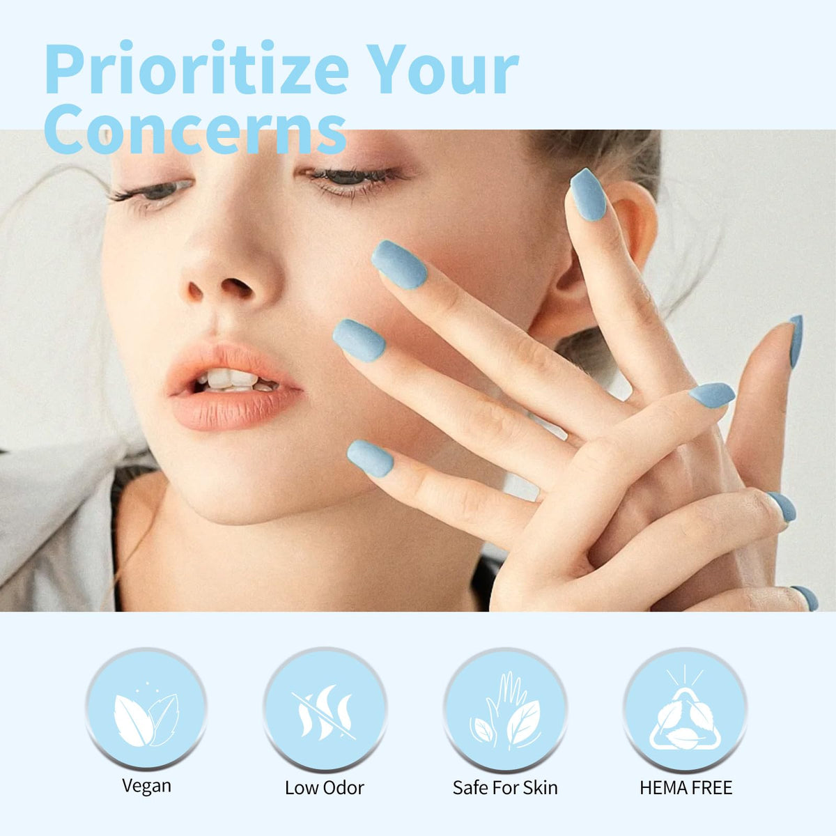 CANNI bottle label detail showing brand and gel polish benefits for easy identification
