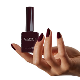 CANNI brush stroke texture of gel polish showing smooth application and coverage