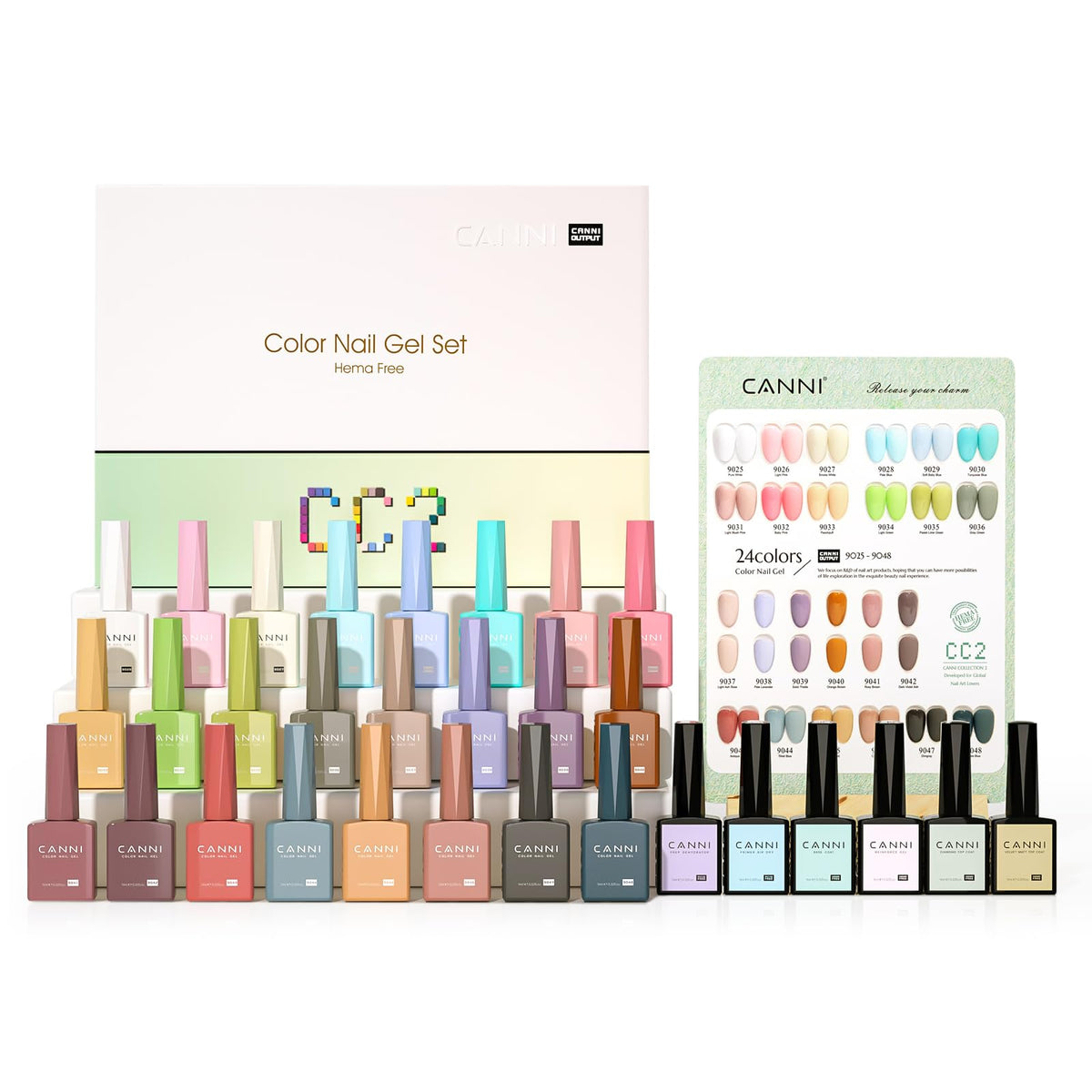 CANNI front packaging showing full 30-piece kit and benefits
