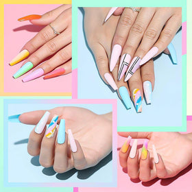 CANNI on-model nails illustrating glossy salon-quality finish