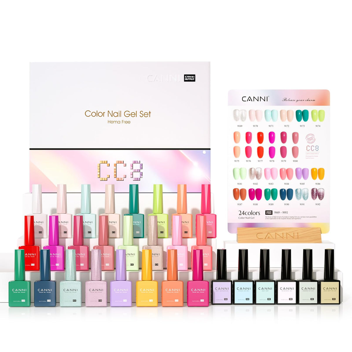 CANNI front packaging showing full 30-piece set and benefits