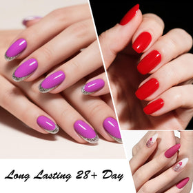CANNI bright neon manicure lifestyle shot for bold looks