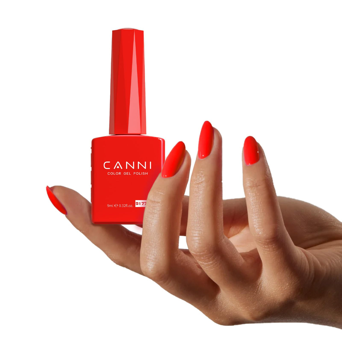 CANNI swatch fan displaying all shades for easy comparison