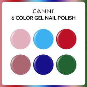 CANNI color-coded bottles displaying true shades for fast selection