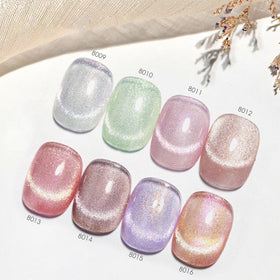 CANNI color swatch row displaying pink green purple silver for quick shade selection