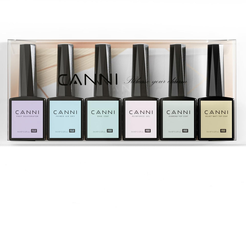CANNI front packaging showing full 6-piece kit for easy starter use