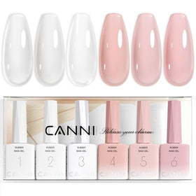 CANNI front packaging showing six gel base bottles for easy selection