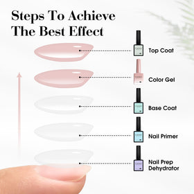 CANNI gel polish texture drop showing rich pigment and buildable coverage