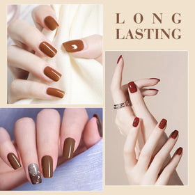 CANNI gel texture brush stroke demonstrating smooth, even application