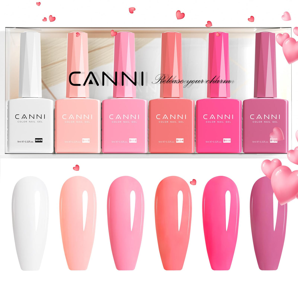 CANNI gift box styled for holidays, ideal presentable polish kit