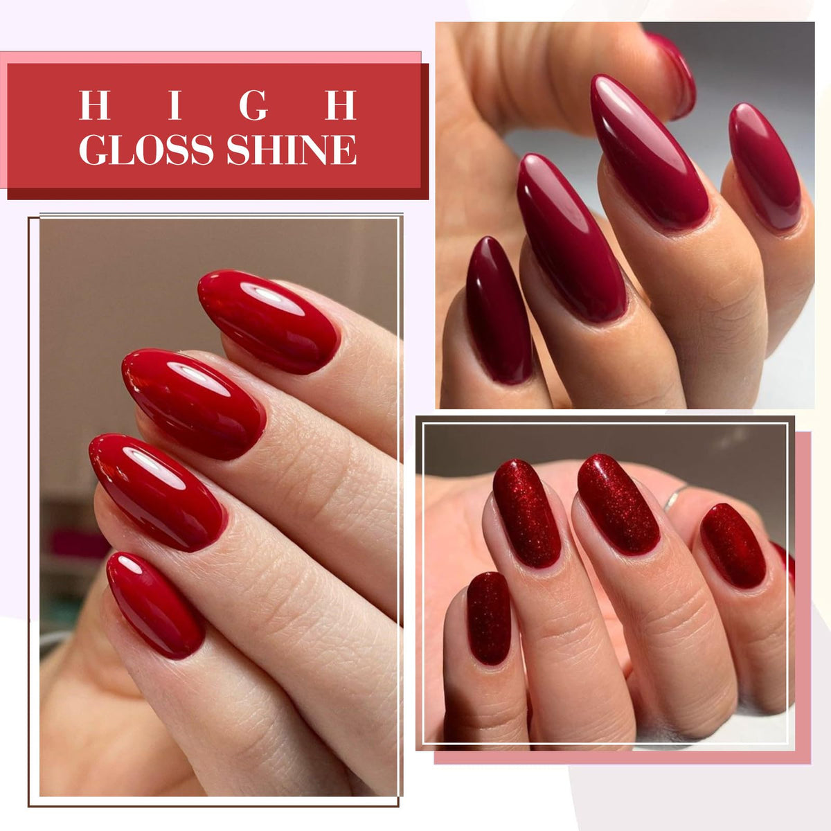 CANNI macro of glitter polish highlight offering festive sparkle and dimension