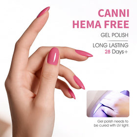 CANNI on-model manicure in lifestyle setting showcasing wearable long-lasting finish