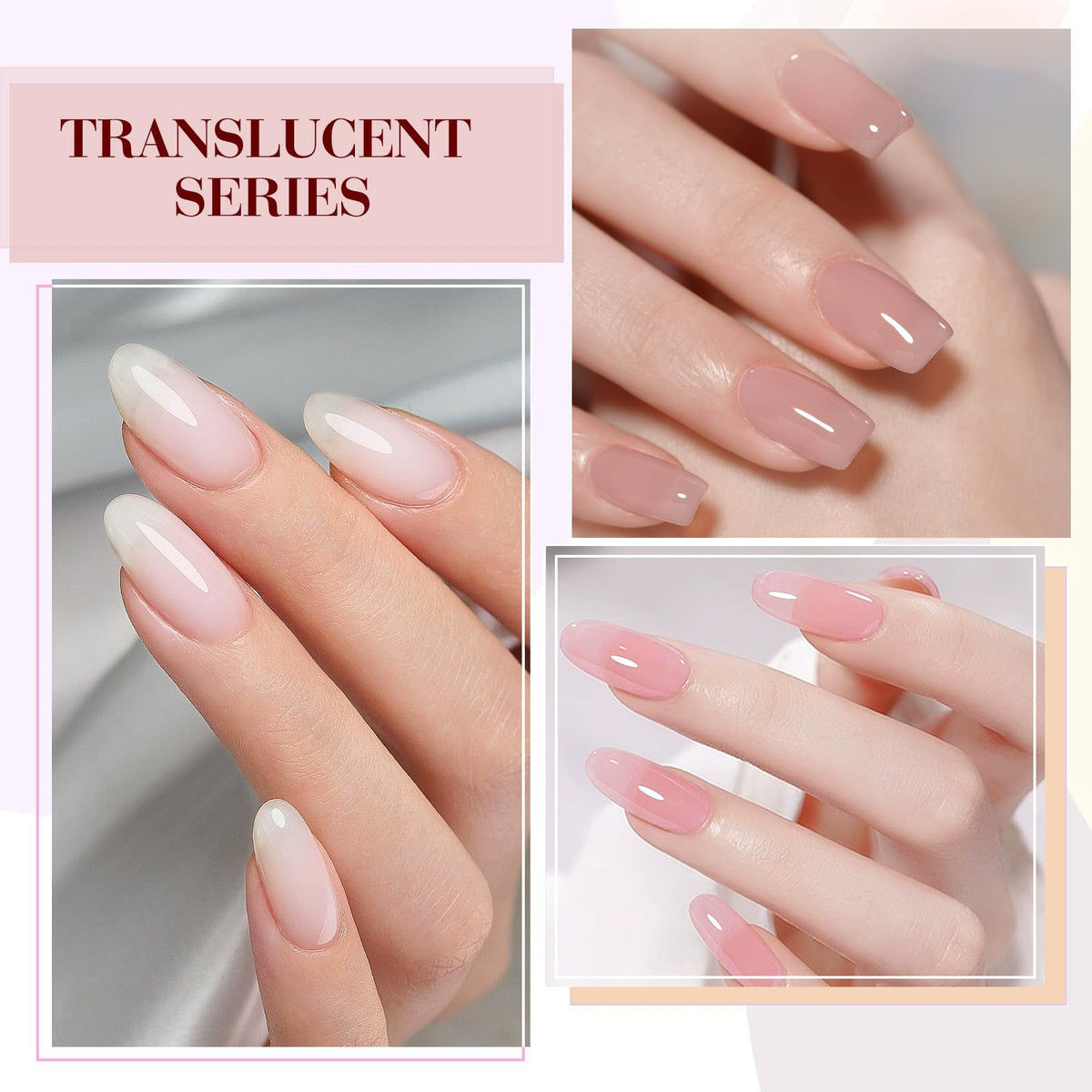CANNI hand model wearing natural manicure for an everyday professional look