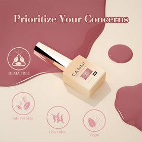 CANNI in-salon manicure in use for professional-quality cured shine