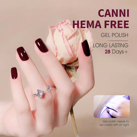 CANNI in-use at-home manicure scene showing easy salon-style application