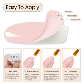 CANNI in a home manicure scene for easy DIY salon results