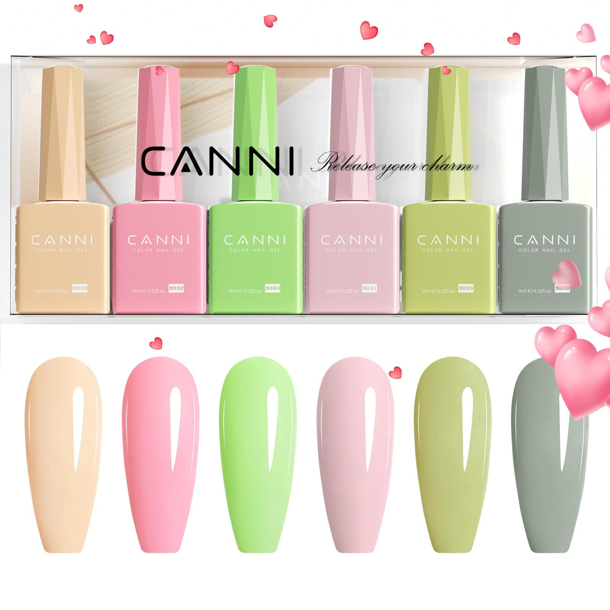 CANNI set arranged on table as gift showing attractive packaging appeal