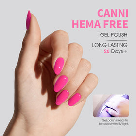 CANNI nail tip swatches display six colors for easy color comparison and manicure planning