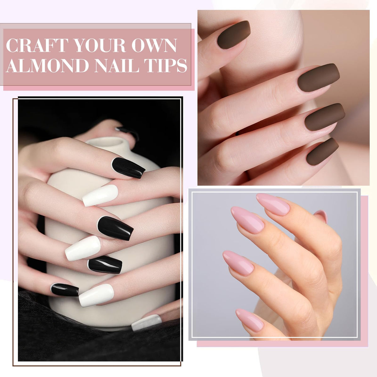 CANNI nude pink brown manicure on hands in lifestyle scene showcasing wearable autumn tones