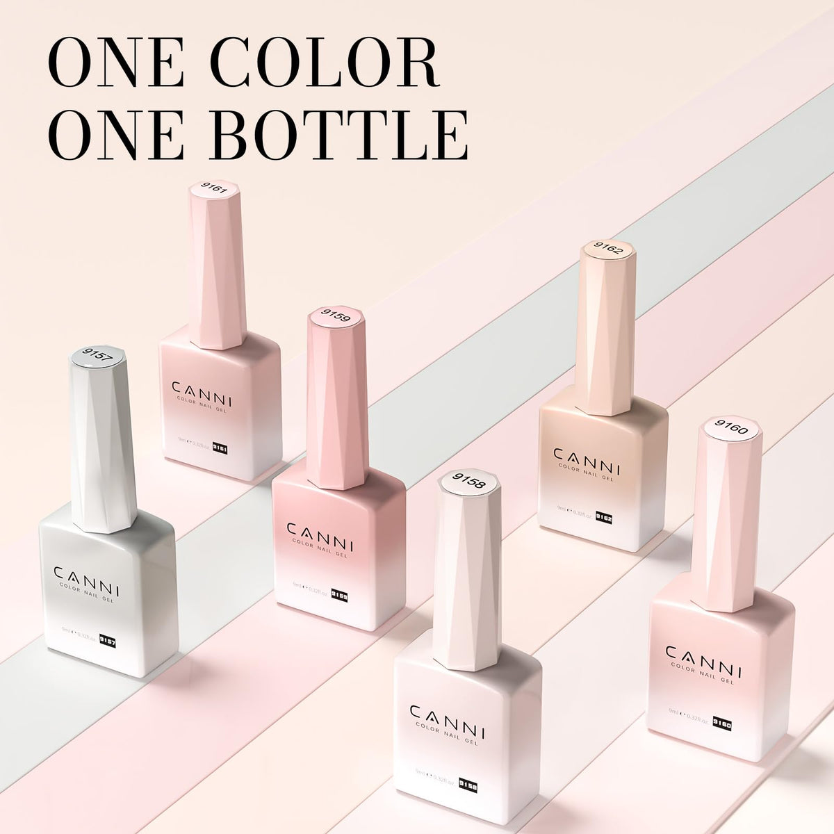 CANNI bottle beside a measuring item showing compact 9ml size