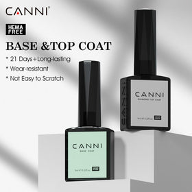 CANNI bottles beside a hand to show true size and capacity